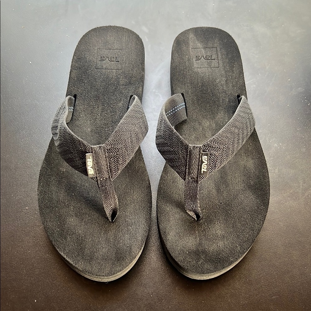 Teva Black Sandals Comfortable Durable Footwear